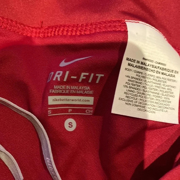 Nike dri fit athletic running shorts with  underwear Sz S - Picture 6 of 10